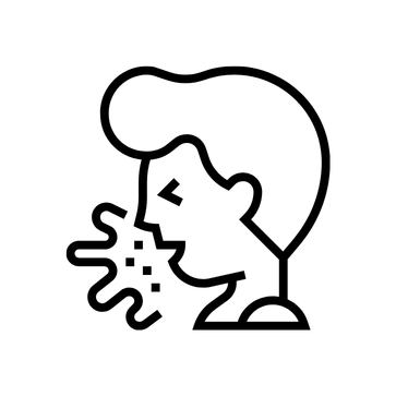 Chronischer Husten Icon