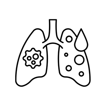 Lungenentzündung Icon
