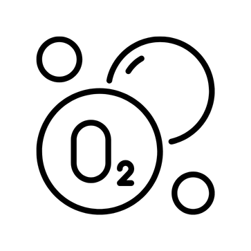 Sauerstoffmangel Icon
