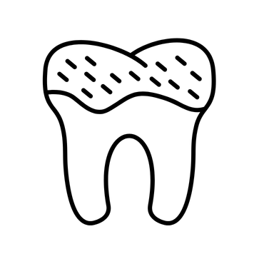 Zahnschmelzprobleme Icon